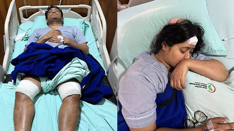 নিজ বাড়িতে গুলিবিদ্ধ অভিনেতা আজাদ, আহত মা ও স্ত্রী