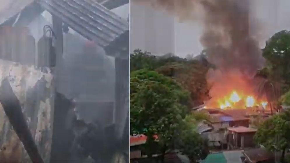 চট্টগ্রামে সিআরবি মালিপাড়া বস্তিতে ভয়াবহ আগুন