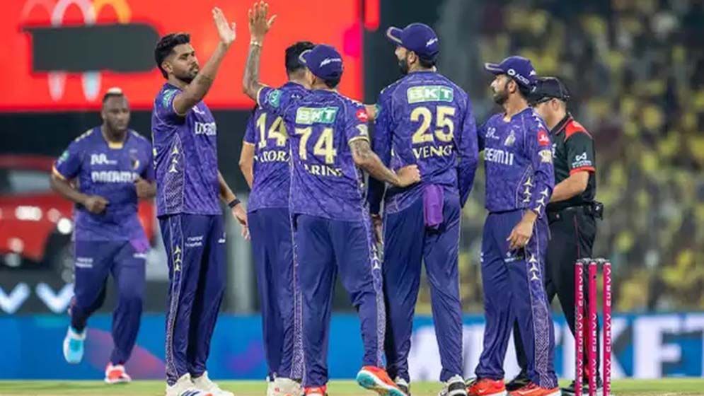 চেন্নাইকে হারিয়ে পয়েন্ট টেবিলে কেকেআরের বড় লাফ