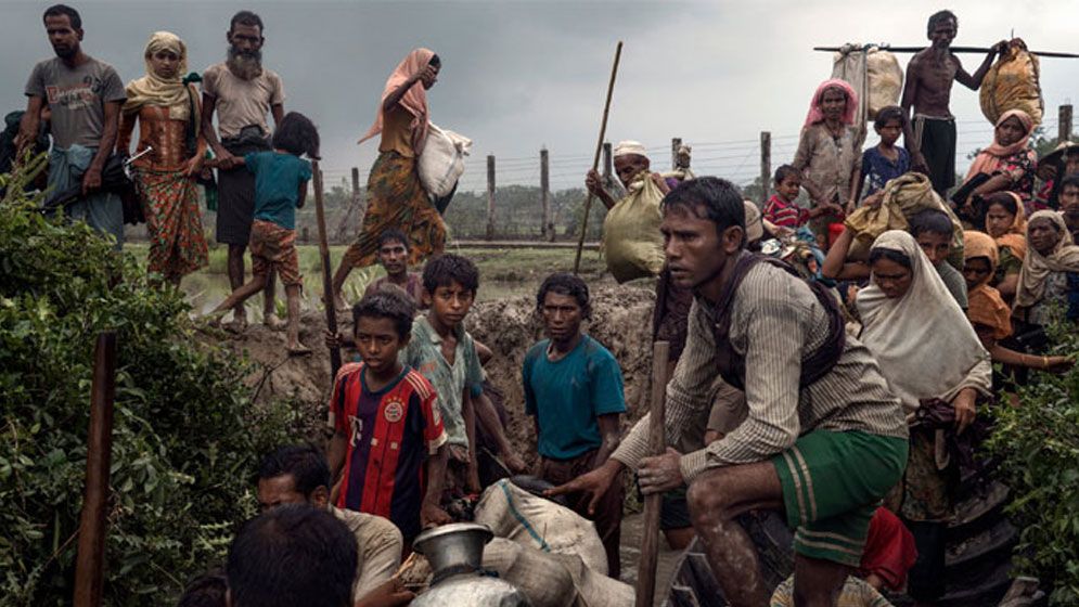 রোহিঙ্গাদের সন্ত্রাসী প্রমাণের চেষ্টা