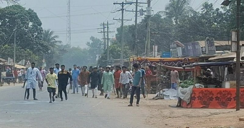 ঈদগাহে ‘জয় বাংলা’ স্লোগান: আওয়ামী লীগ-বিএনপি সংঘর্ষে গুলিবিদ্ধসহ আহত ৫