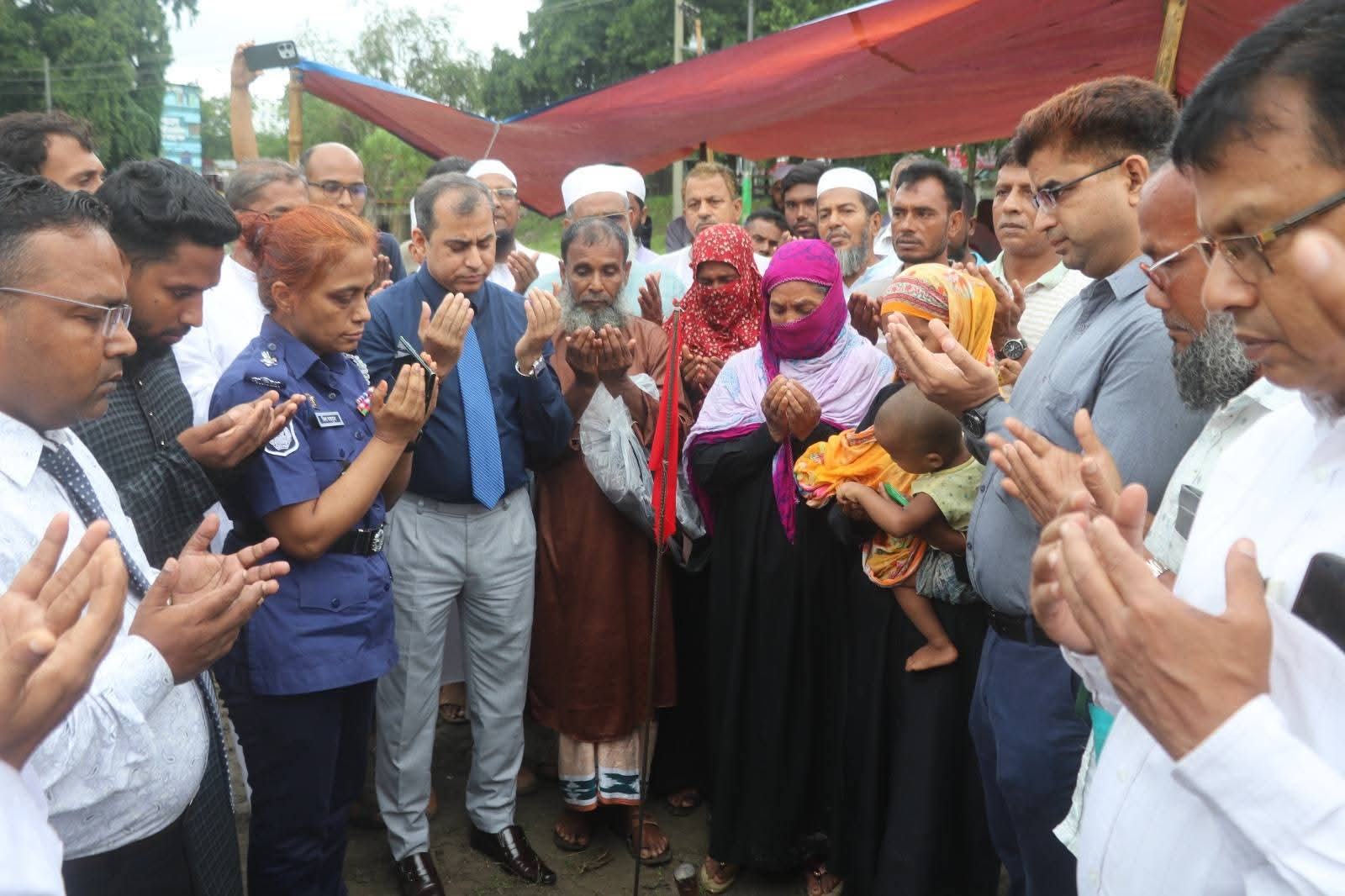 মাগুরায় জুলাই শহীদ স্মৃতিস্তম্ভ’-এর ভিত্তিপ্রস্তর স্থাপন
