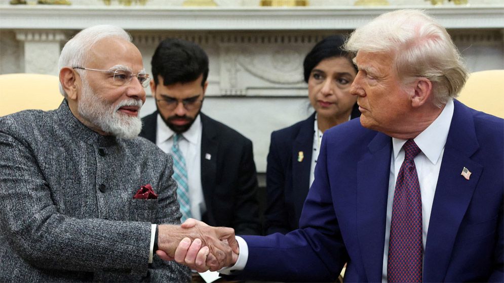 ভারতের পণ্যে ২৫ শতাংশ শুল্ক আরোপের ঘোষণা ট্রাম্পের