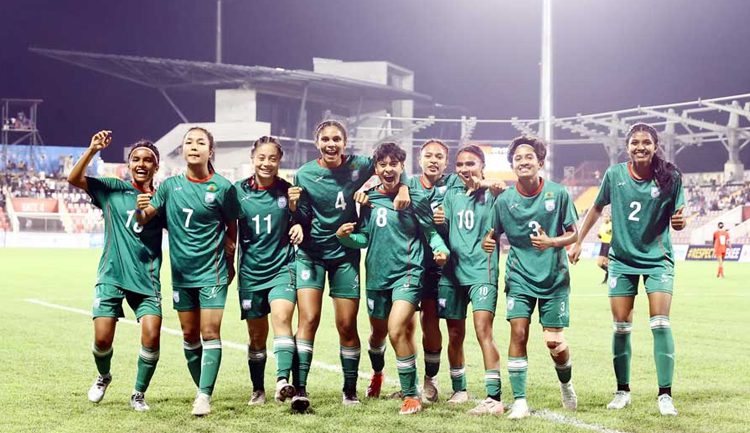 সাগরিকার হ্যাটট্রিকে আবারও চ্যাম্পিয়ন বাংলাদেশ