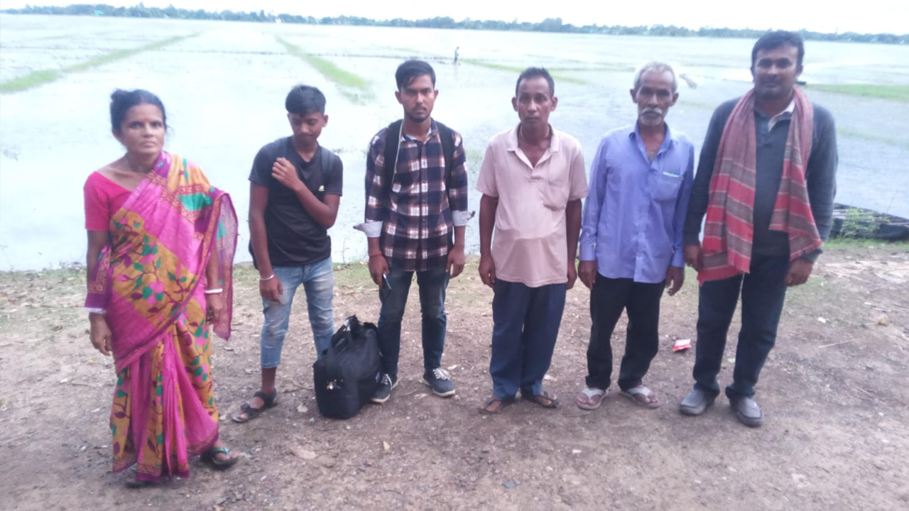 ৫ মাস আগে ভারতে অনুপ্রবেশ, ফেরার পথে আটক ৬