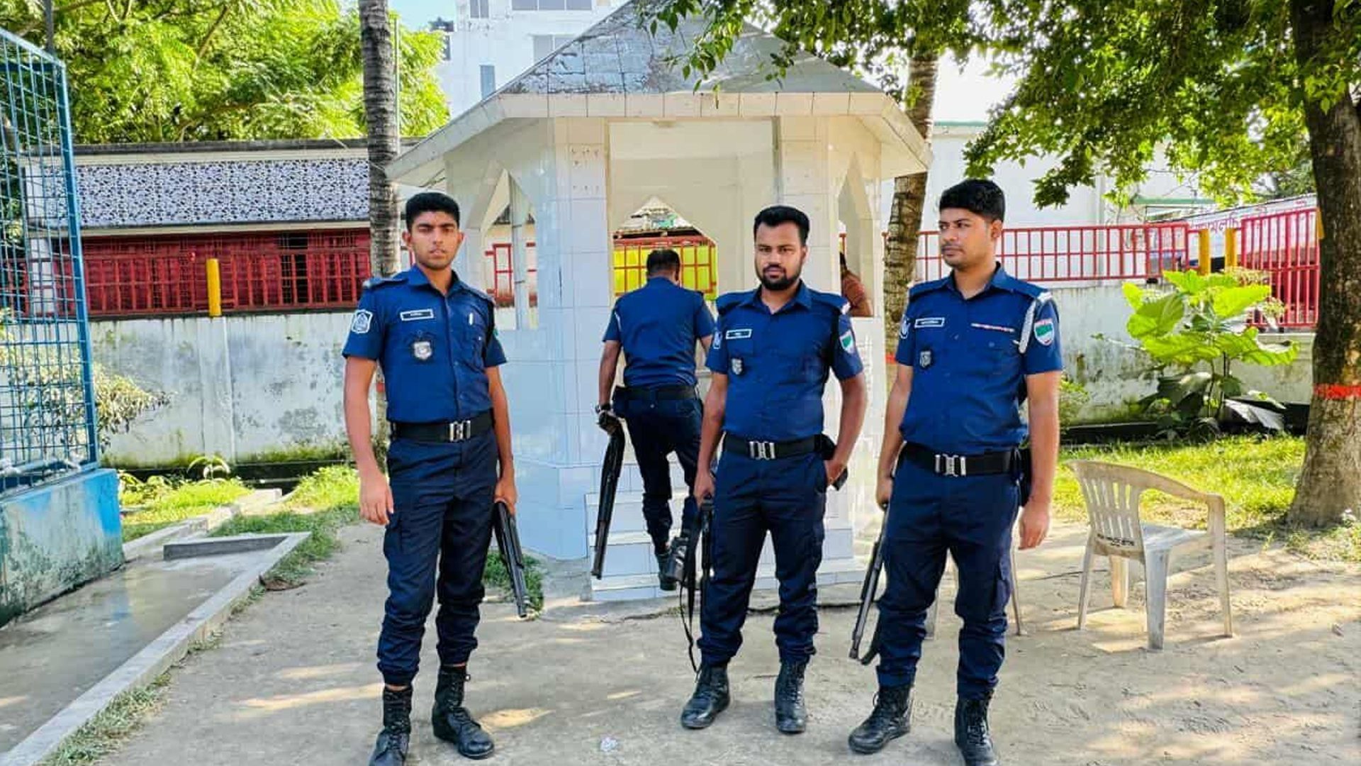 লালন আখড়ায় পুলিশ মোতায়েন