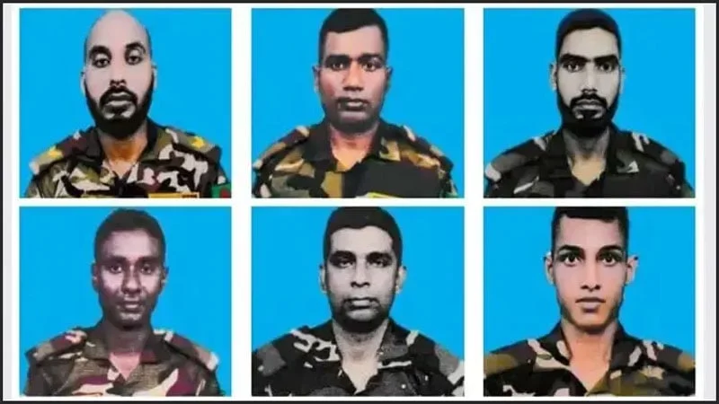 ৬ শান্তিরক্ষীর অশ্রুসজল বিদায়