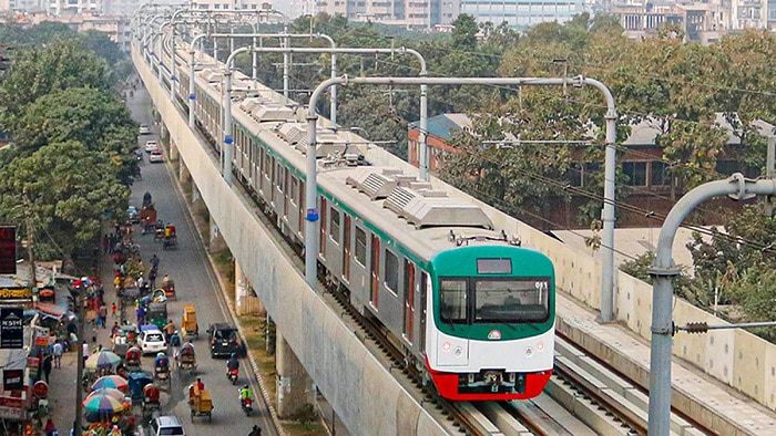 শুধু ঈদের দিন বন্ধ থাকবে মেট্রো রেল